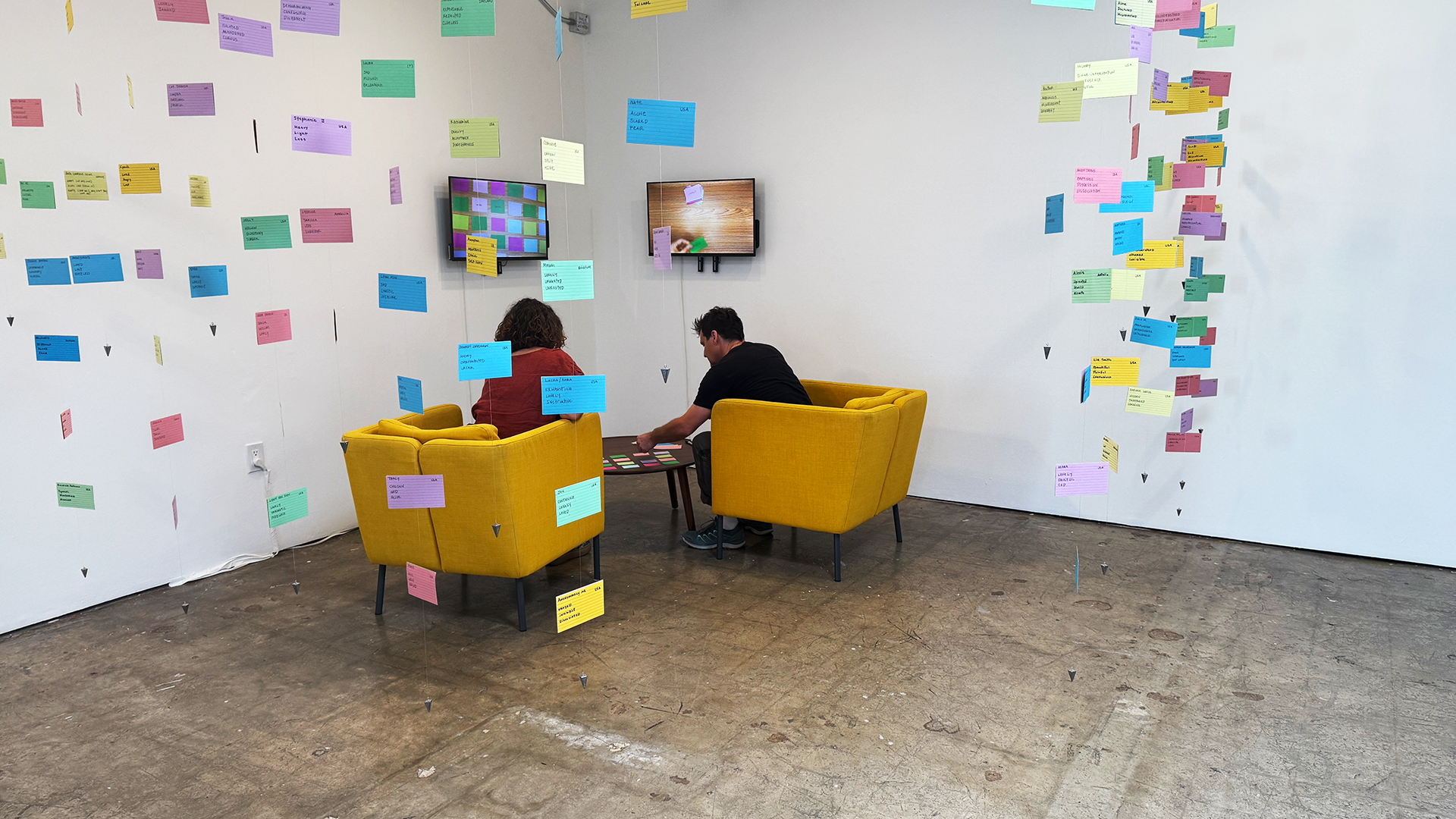 Being Adopted installation view
